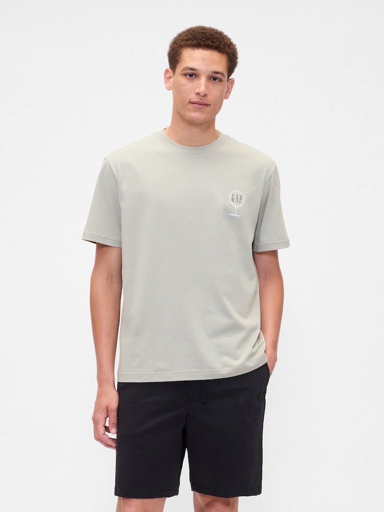 Everyday Soft Relaxed Gap Graphic T-Shirt