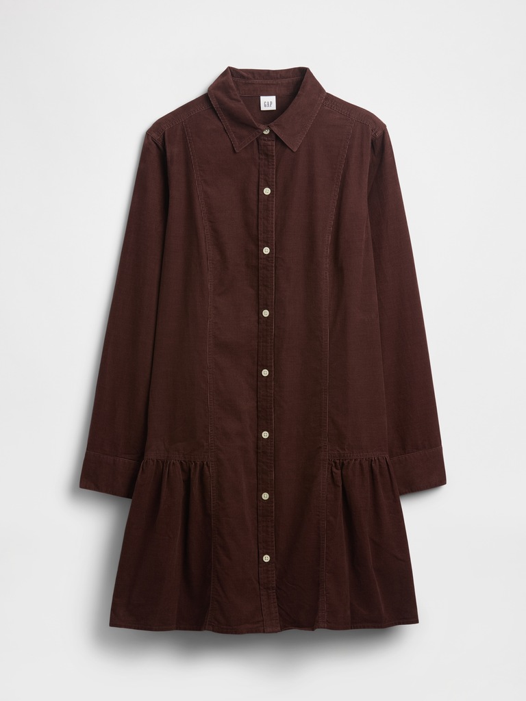 Corduroy Mini Dress
