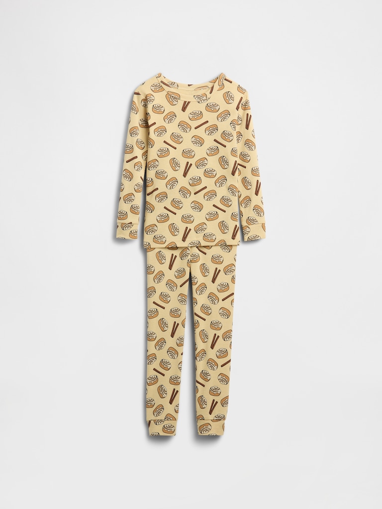 babyGap 100% Organic Cotton Cinnamon Roll PJ Set