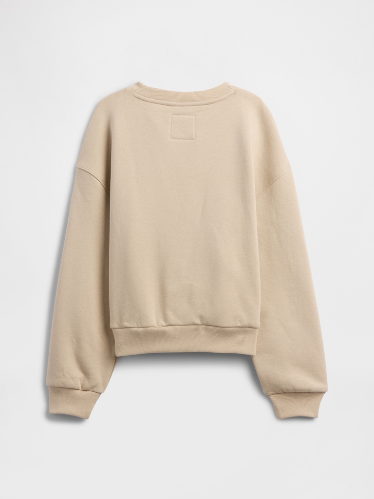 GapKids × Disney Minnie Mouse Oversized Logo Sweatshirt