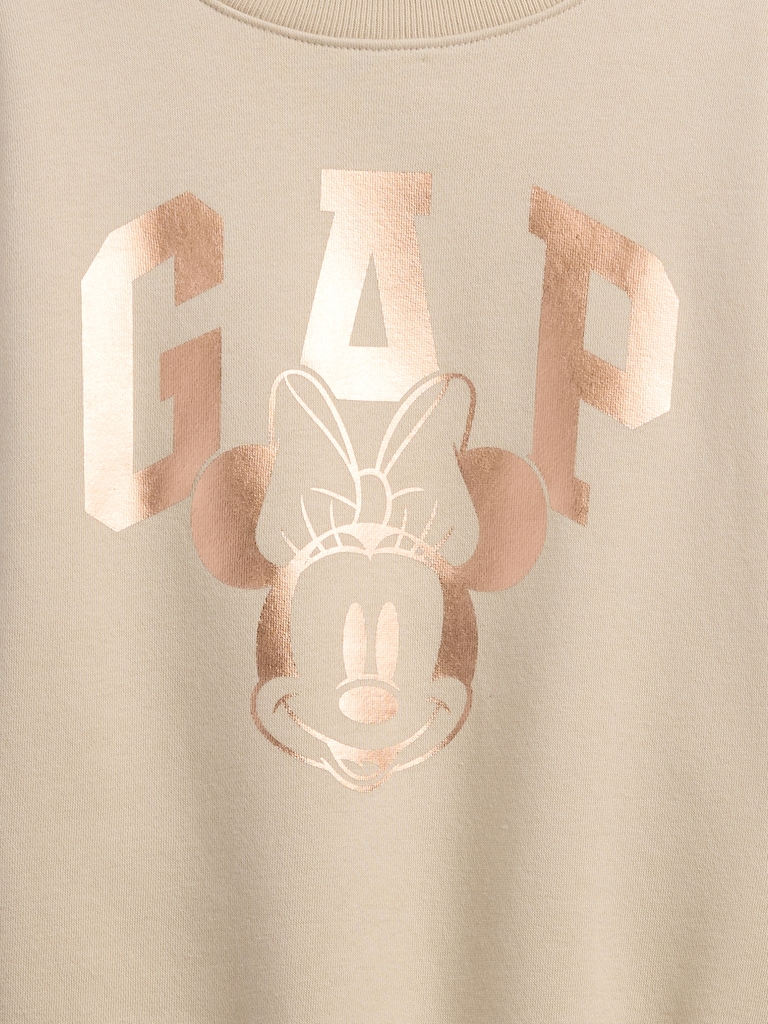 GapKids × Disney Minnie Mouse Oversized Logo Sweatshirt