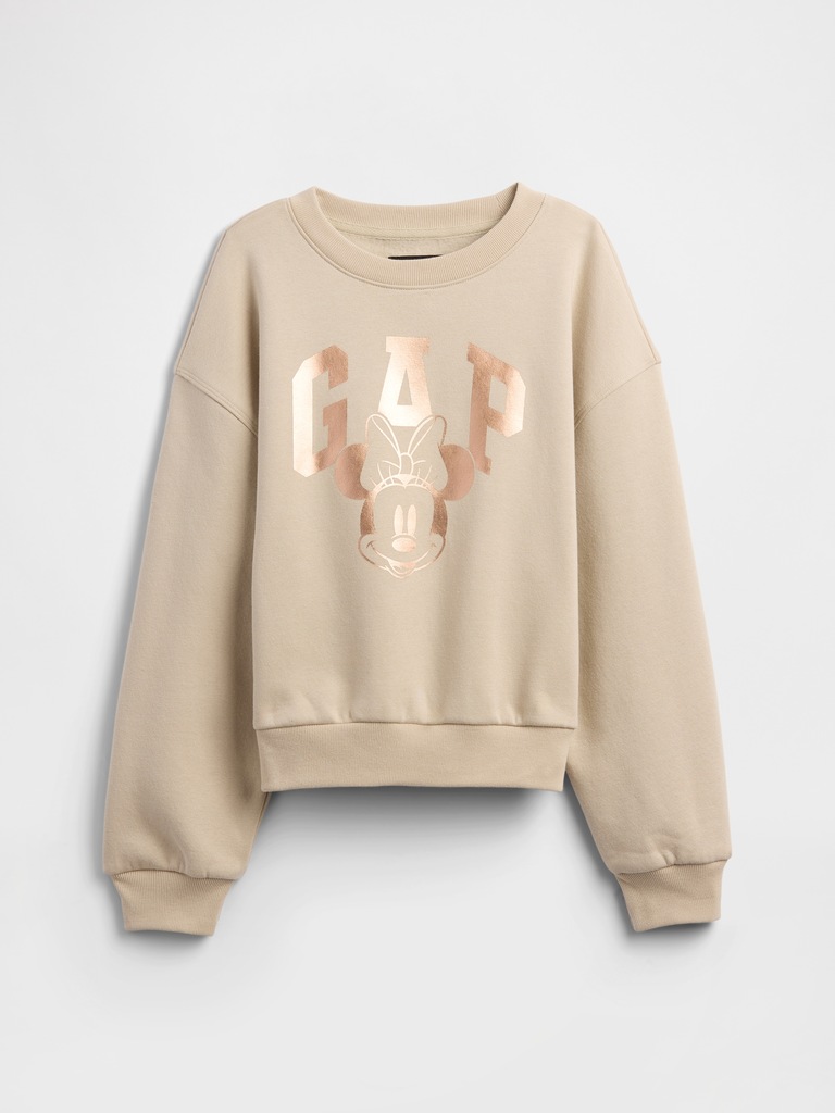 GapKids × Disney Minnie Mouse Oversized Logo Sweatshirt