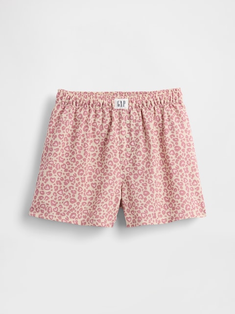 Short bébé fille avec bas en broderie anglaise orange