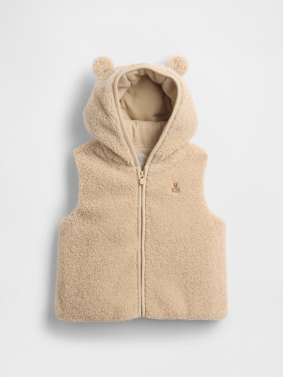 Baby Sherpa Hooded Vest