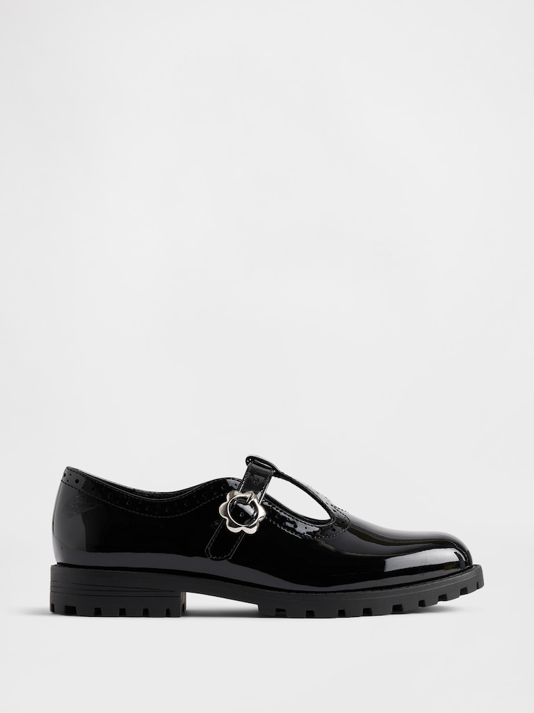 Kids T-Strap Loafers