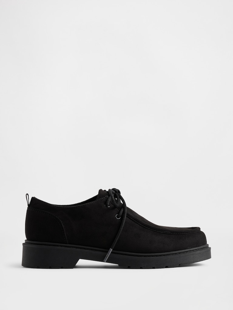 Kids Vegan Suede Loafers