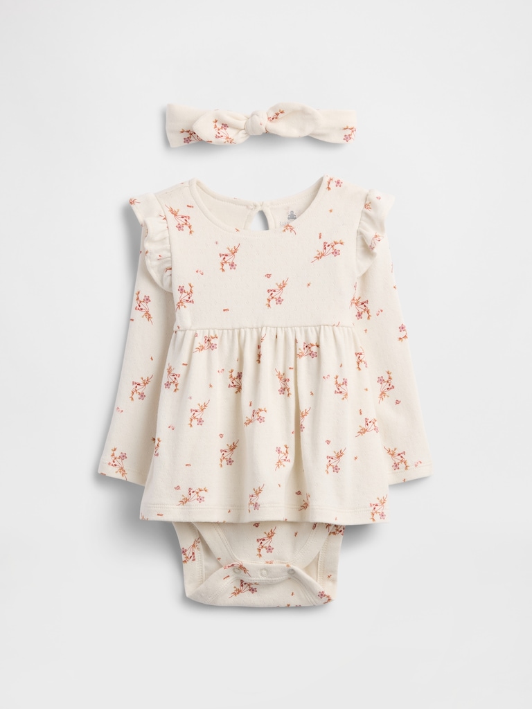 Baby Pointelle Two-Piece Outfit Set