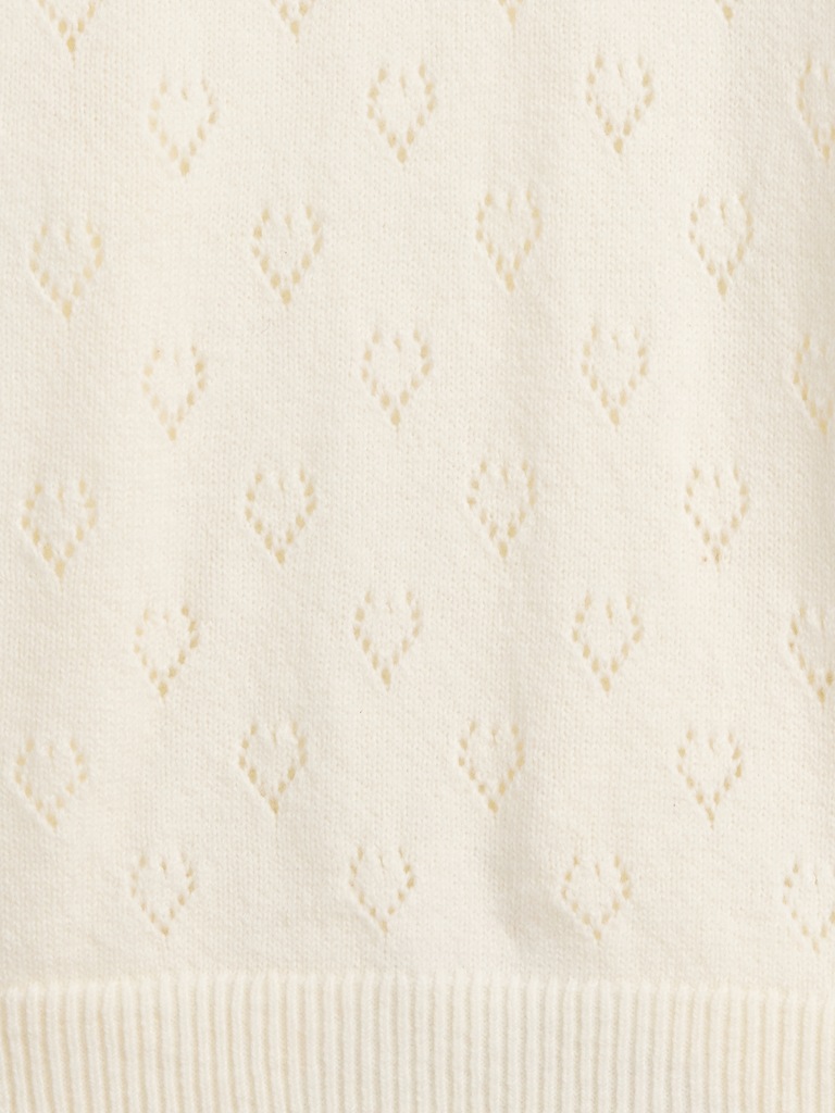 babyGap CashSoft Pointelle Crewneck Cardigan