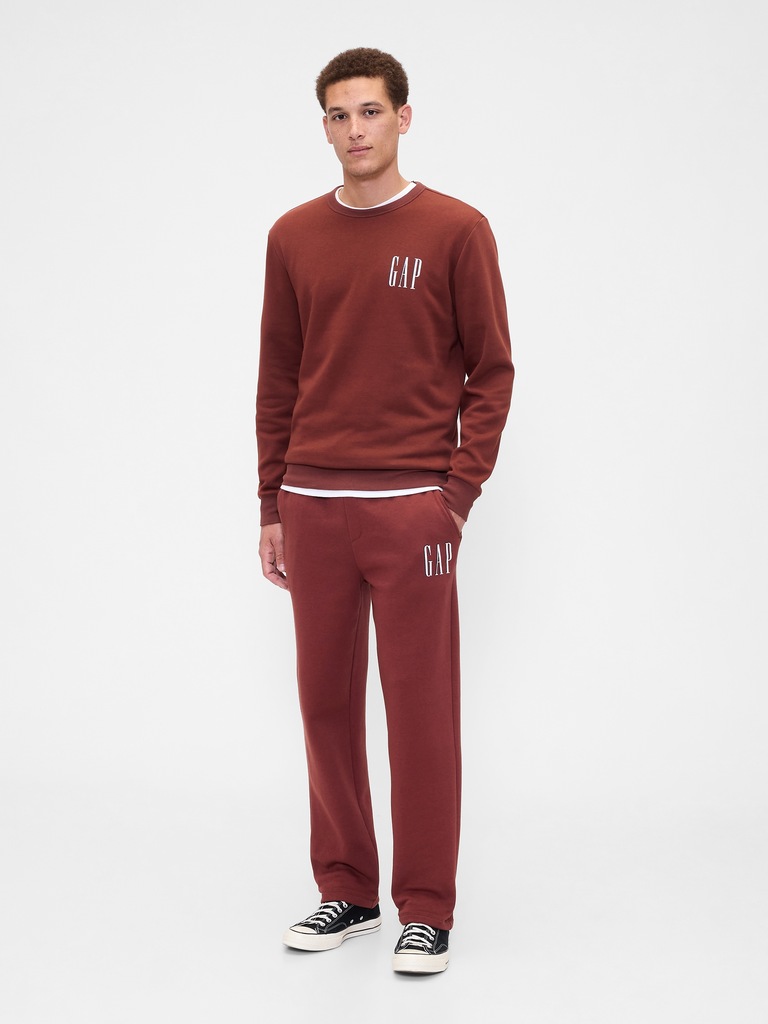 Gap Logo Straight-Leg Sweatpants