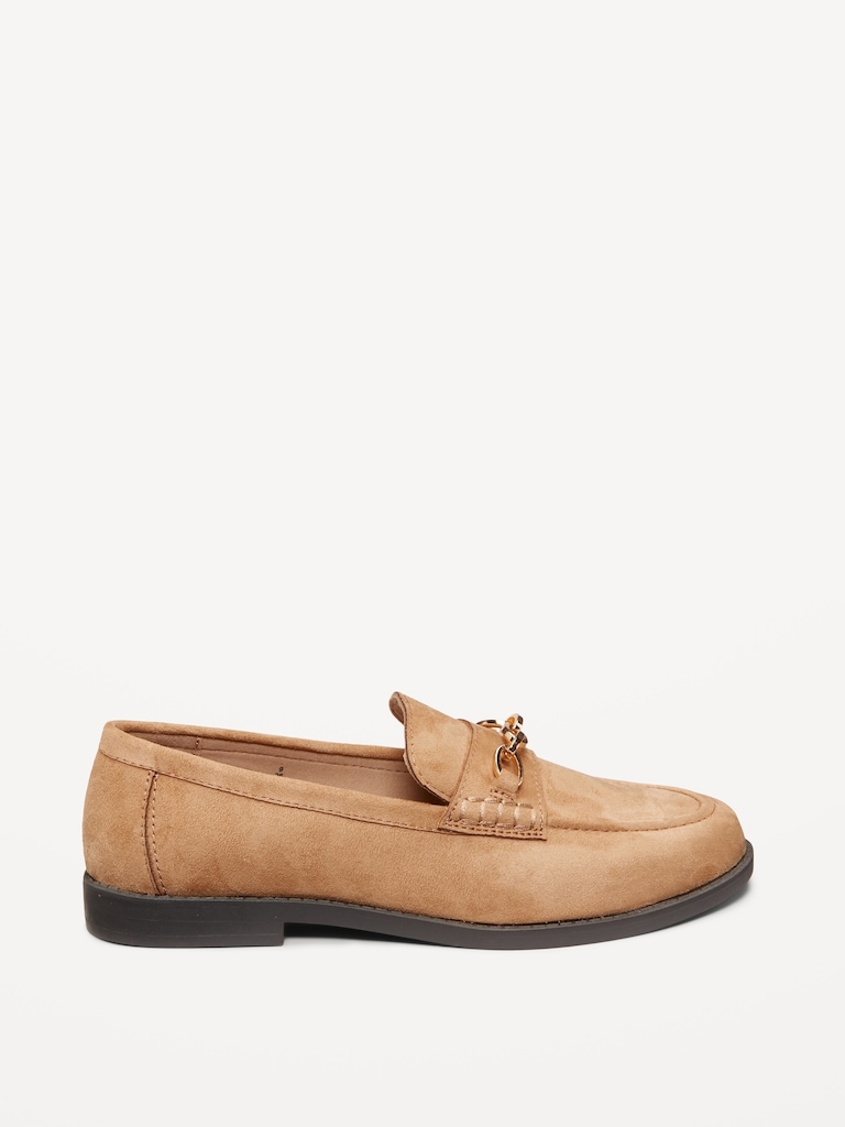 Faux-Leather Loafer