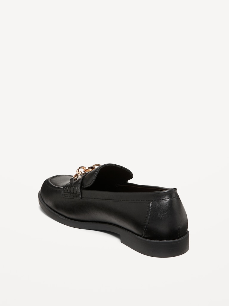Faux-Leather Loafer