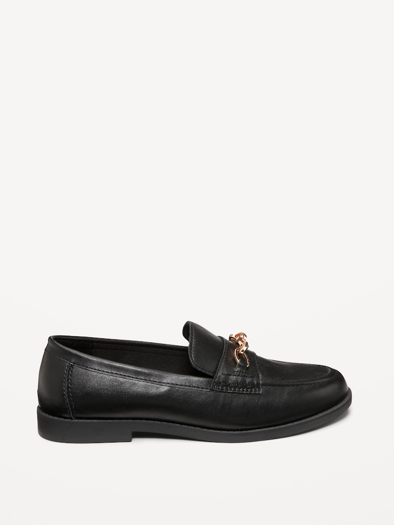 Faux-Leather Loafer