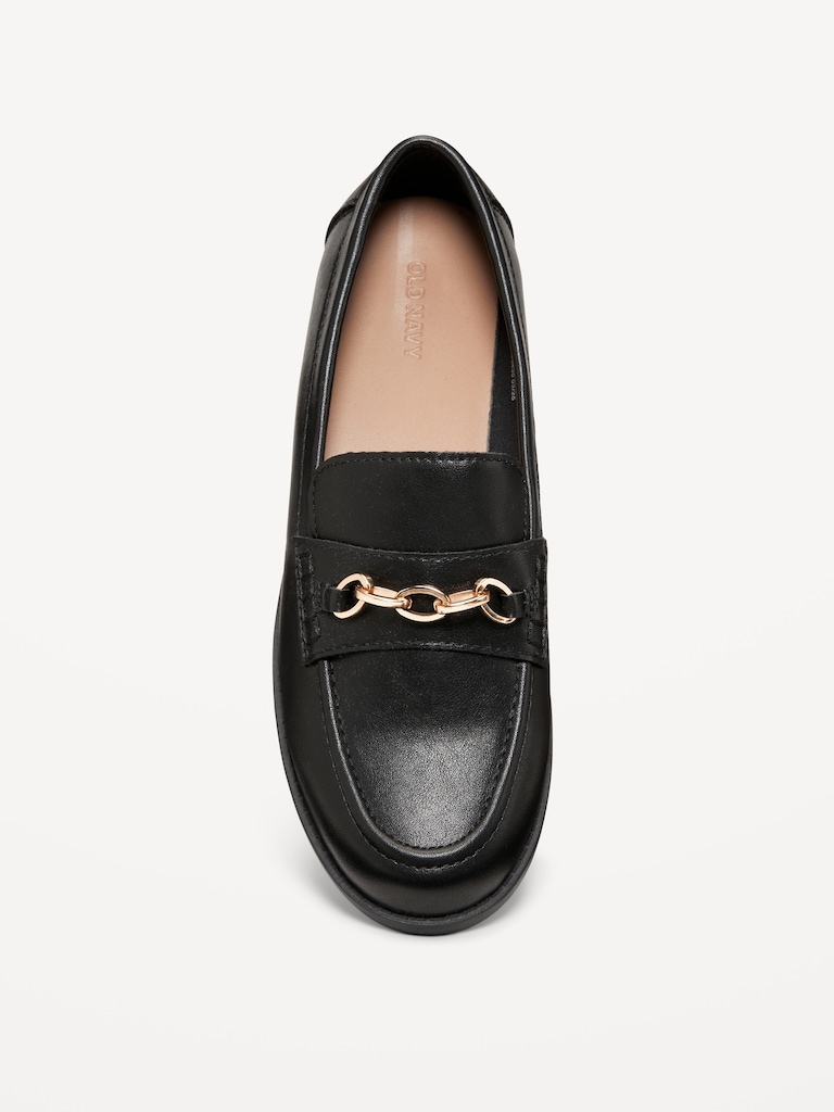 Faux-Leather Loafer