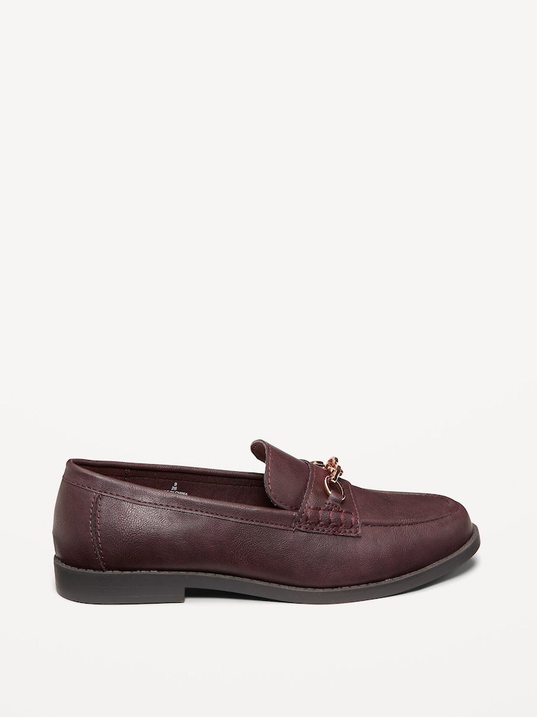 Faux-Leather Loafer