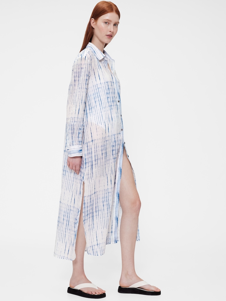 GapStudio Voile Shirtdress