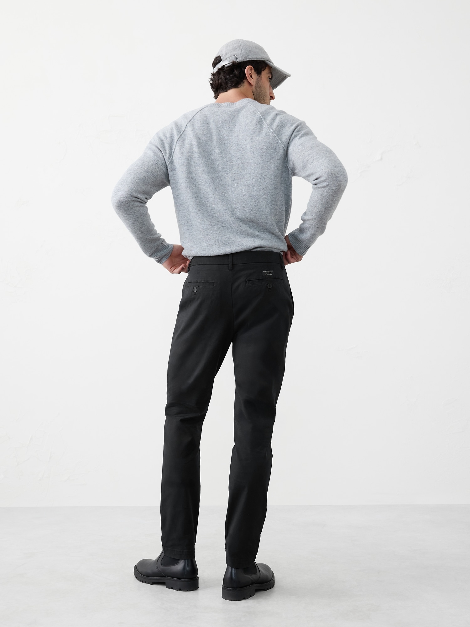 Men's Black Chinos & Casual Pants | Banana Republic Factory