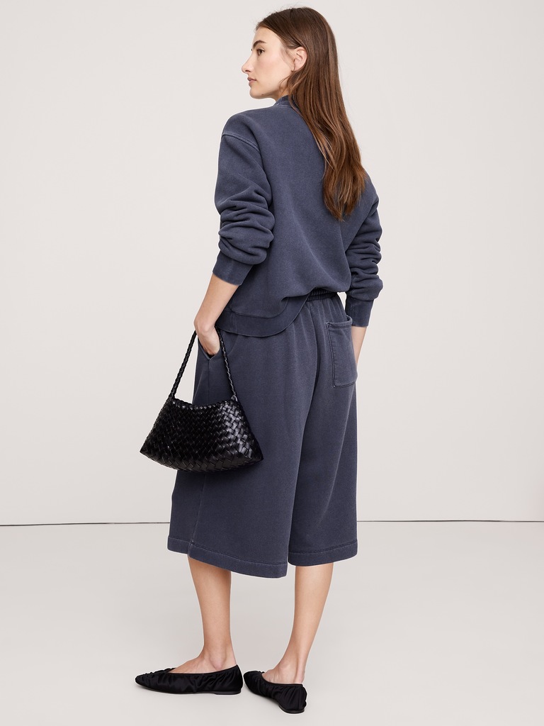 French Terry Bermuda Short