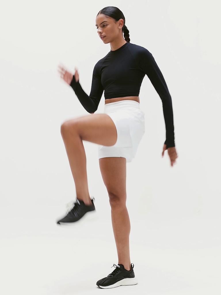 Crossover High Rise 4" Run Short