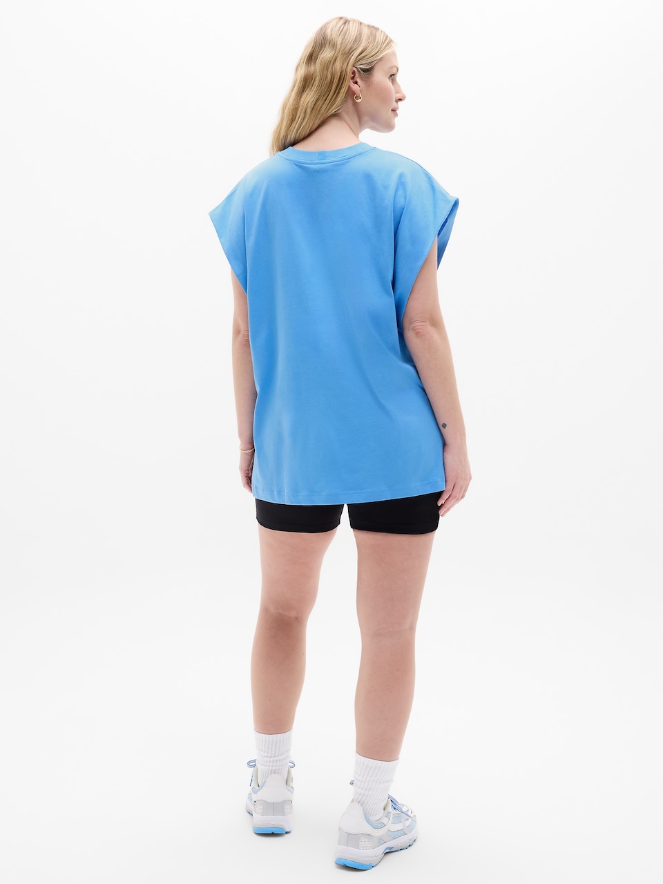 True Cotton Oversized Muscle Tee