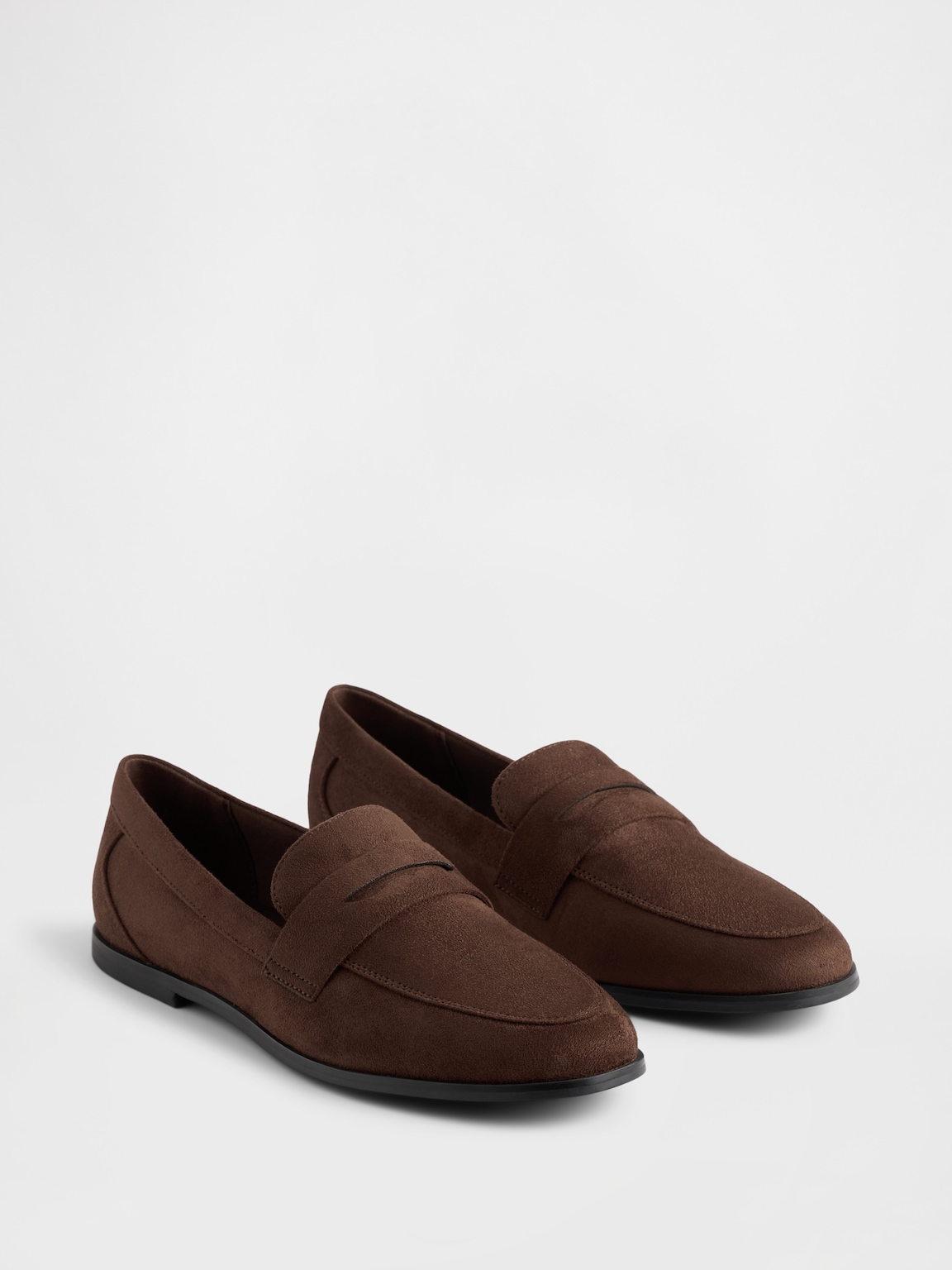 Vegan Suede Loafers