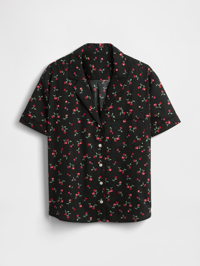 Poplin PJ Shirt