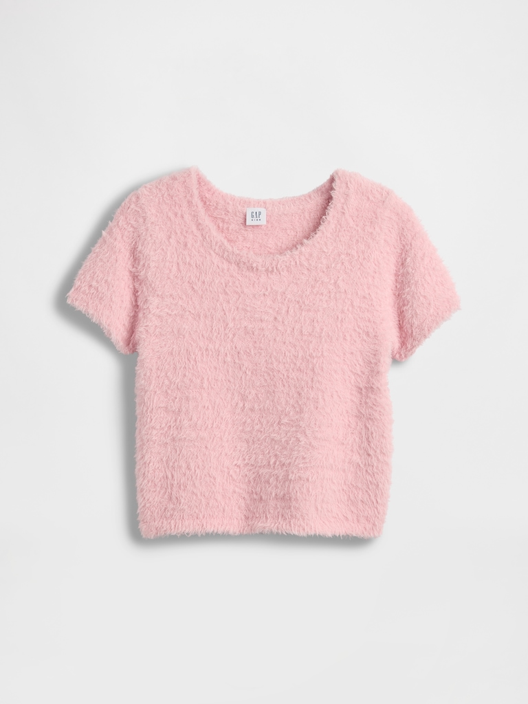 Kids Recycled Eyelash Sweater