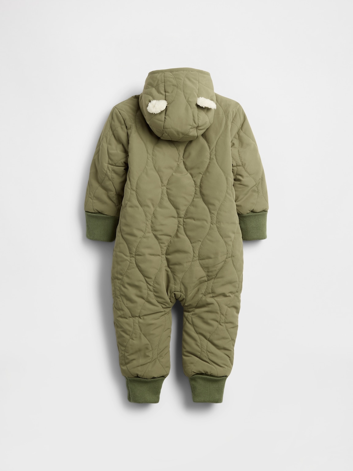 Baby Quilted Sherpa One-Piece