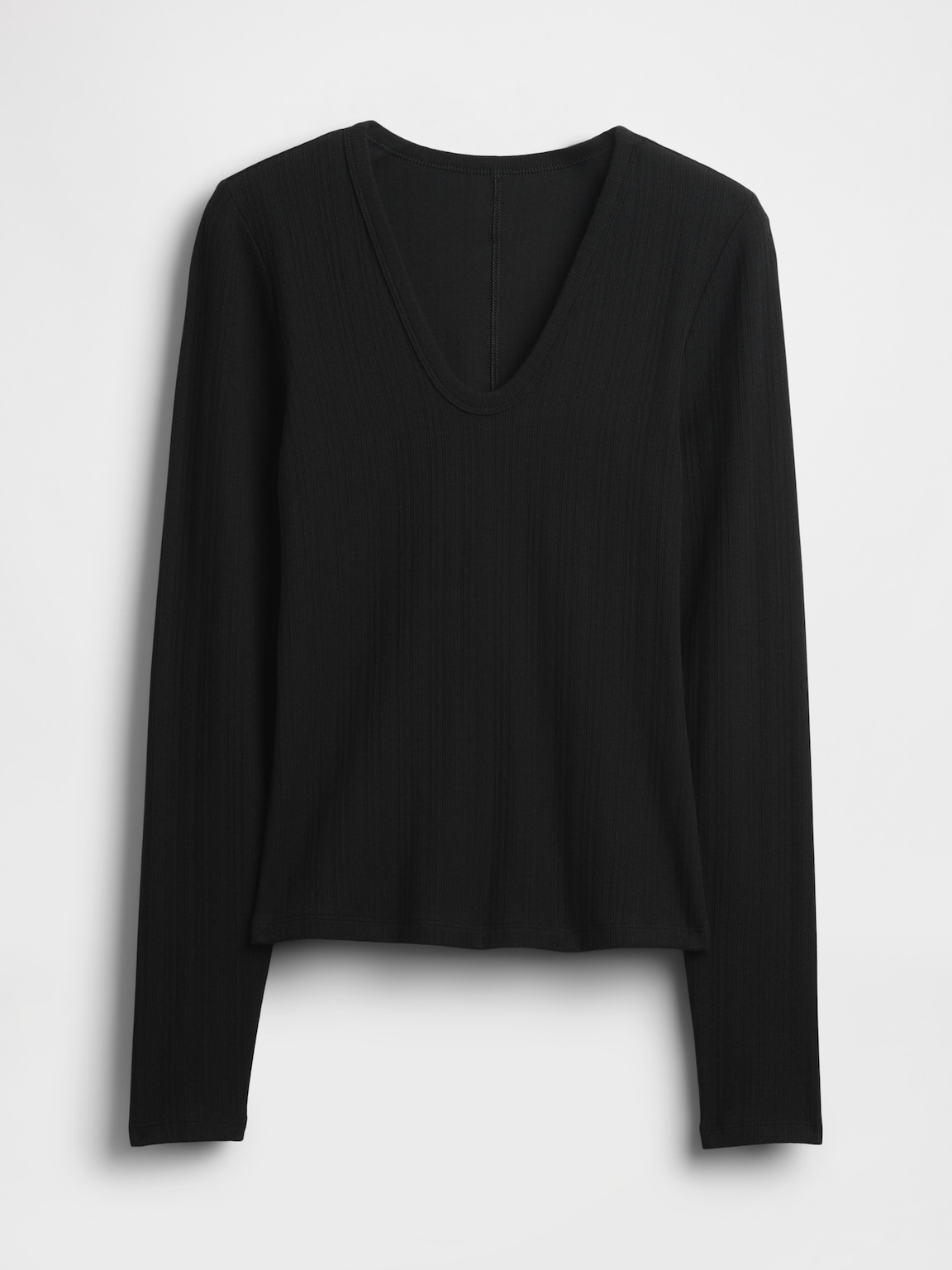 Sheer Modern Rib T-Shirt