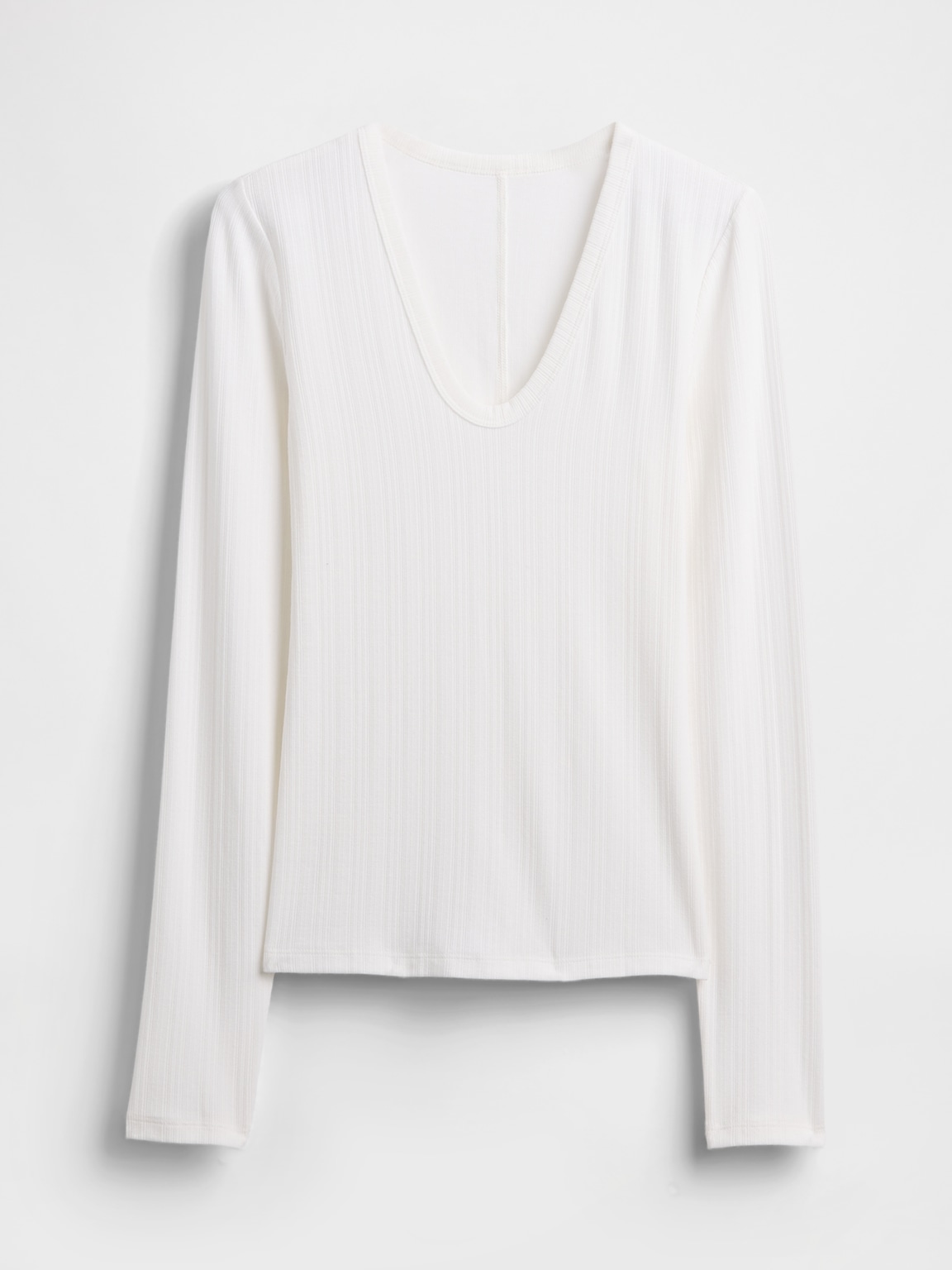 Sheer Modern Rib T-Shirt
