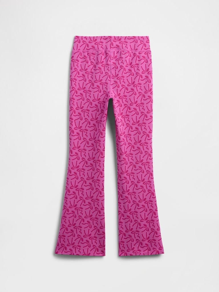 Kids Stretch Jersey Flare Leggings