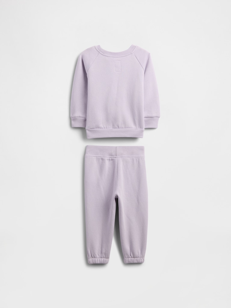 Baby Fleece Two-Piece Outfit Set