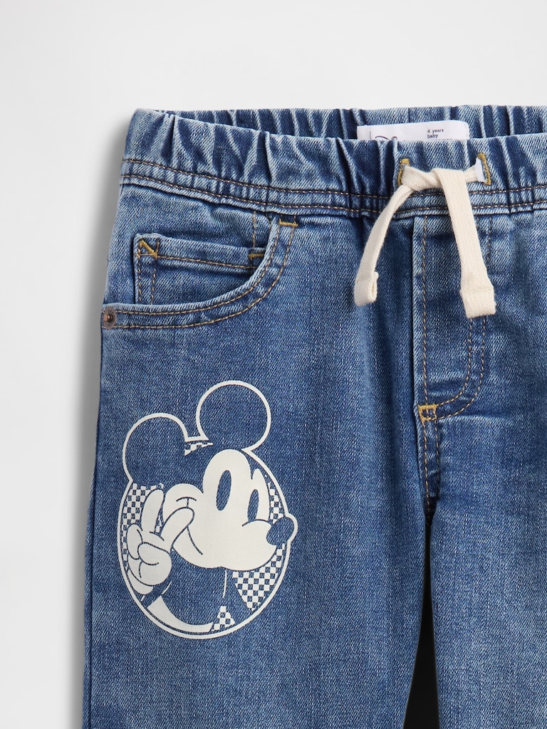 babyGap × Disney Mickey Mouse Slim Pull-On Jeans