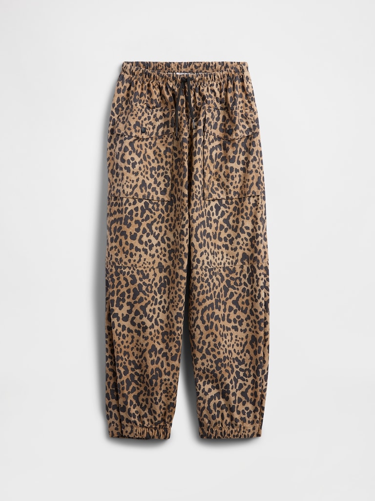 Kids Parachute Cargo Pull-On Pants