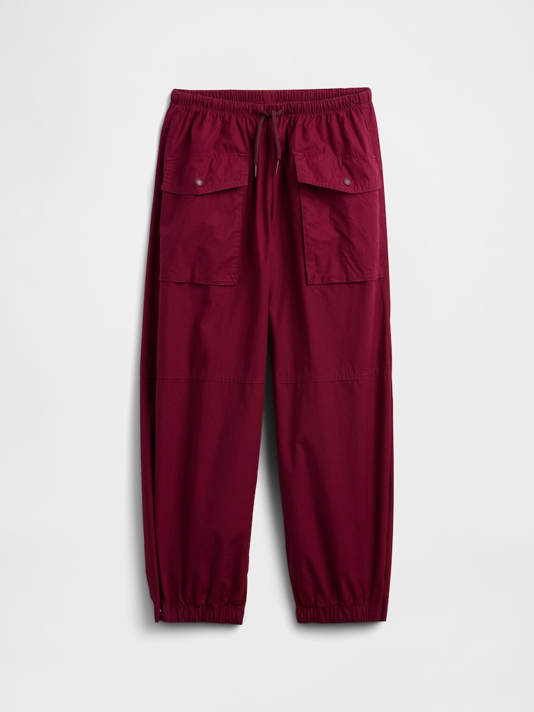 Kids Parachute Cargo Pull-On Pants