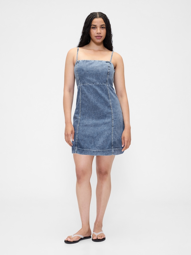 UltraSoft Denim Mini Dress