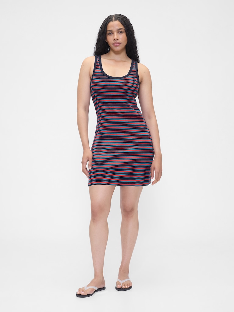 Rib Mini Tank Dress