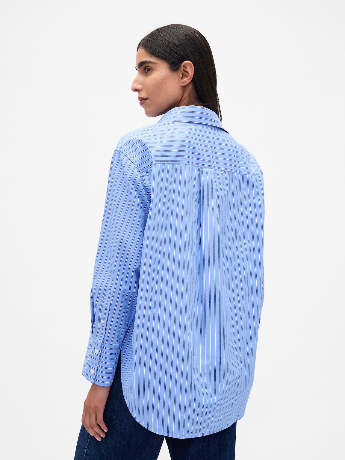 Organic Cotton Poplin Big Shirt
