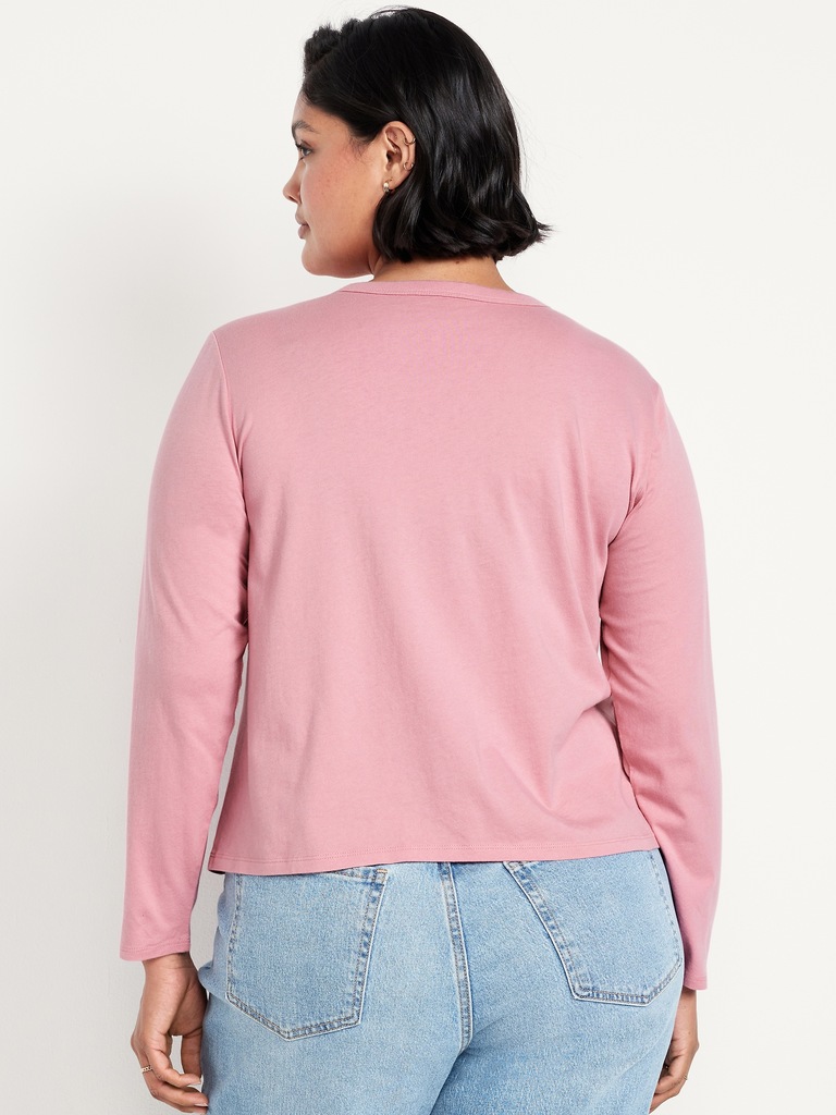 T-shirt passe-partout à manches longues