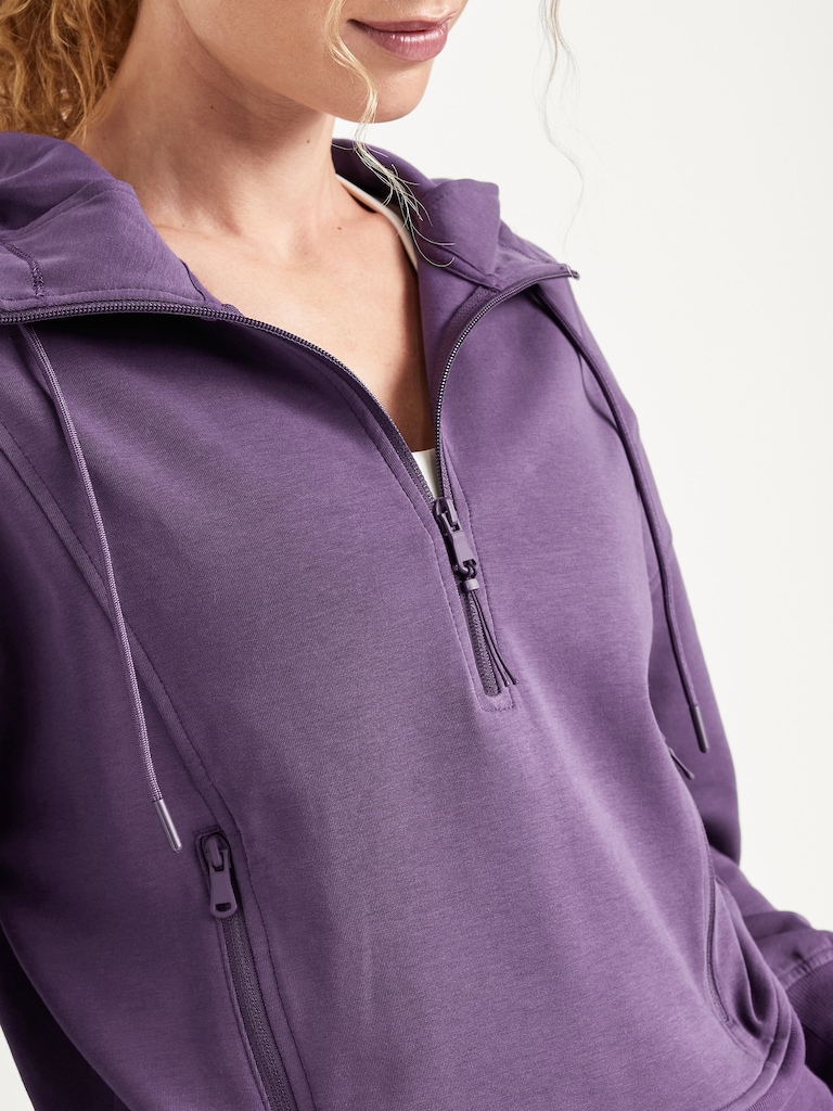 Dynamic Fleece Half-Zip Hoodie Sweatshirt