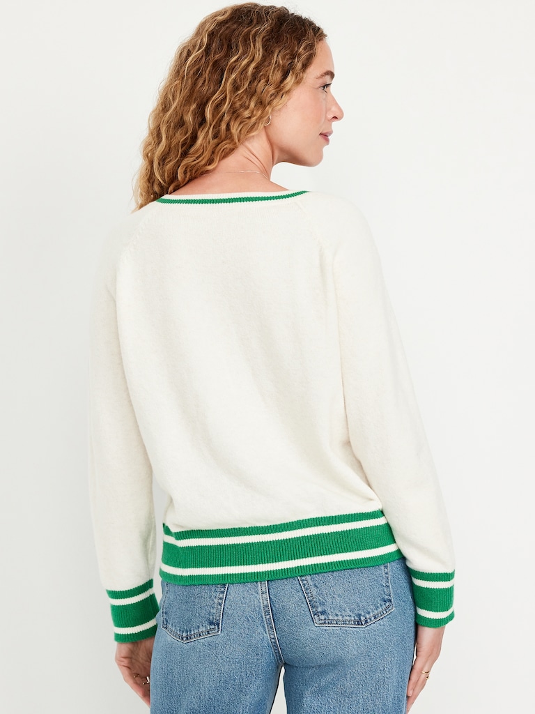 SoSoft Loose V-Neck Sweater