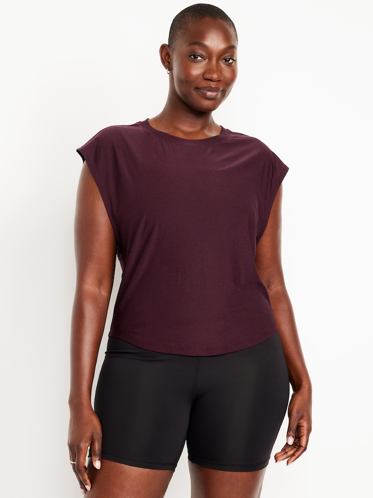 CloudMotion Split-Back Top
