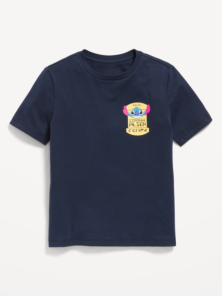 Disney© Lilo & Stitch Gender-Neutral Graphic T-Shirt for Kids