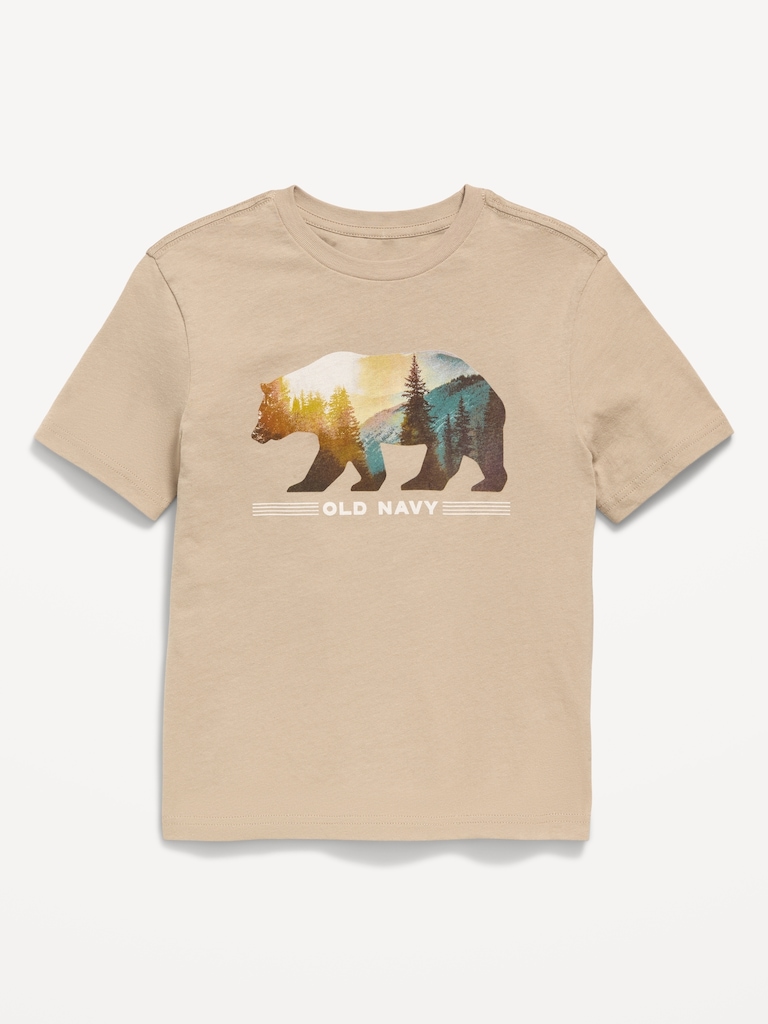 Short-Sleeve Logo-Graphic T-Shirt for Boys