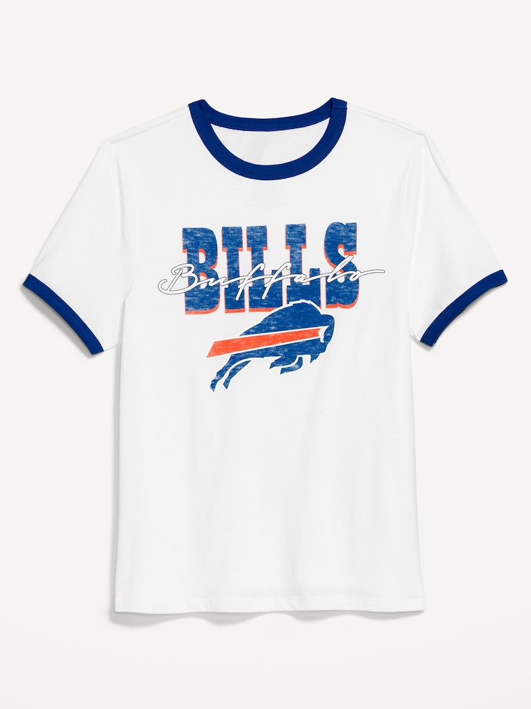 Buffalo Bills EveryWear Crew-Neck Ringer T-Shirt