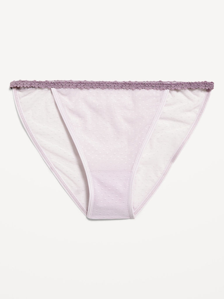 Mesh String Bikini Underwear