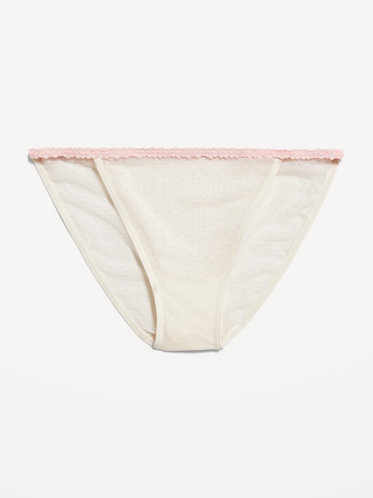 Mesh String Bikini Underwear