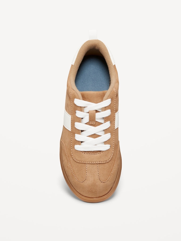 Faux-Suede Lace-Up Sneakers for Boys