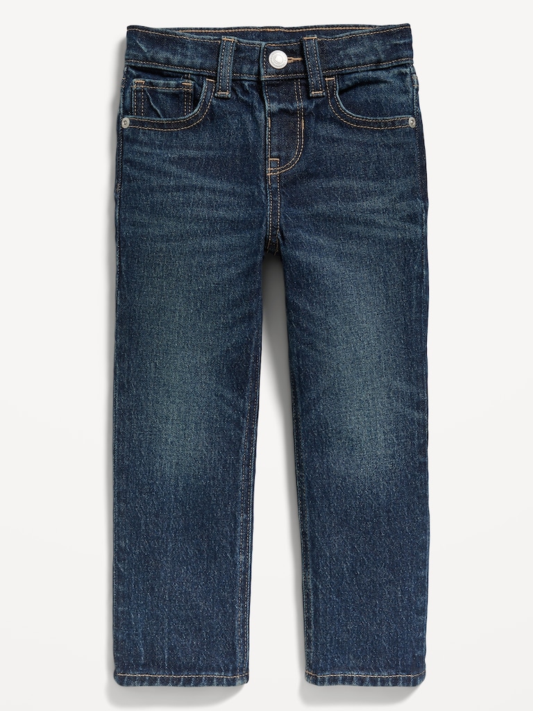 Straight-Leg Built-In Flex Jeans for Toddler Boys