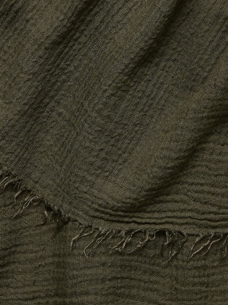 Lightweight Scarf with Merino Wool