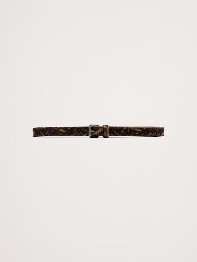 Distressed Trouser Belt